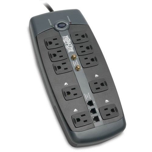 Tripp Lite TLP1008TELTV 10 Outlets Surge Suppressor TLP1008TELTV