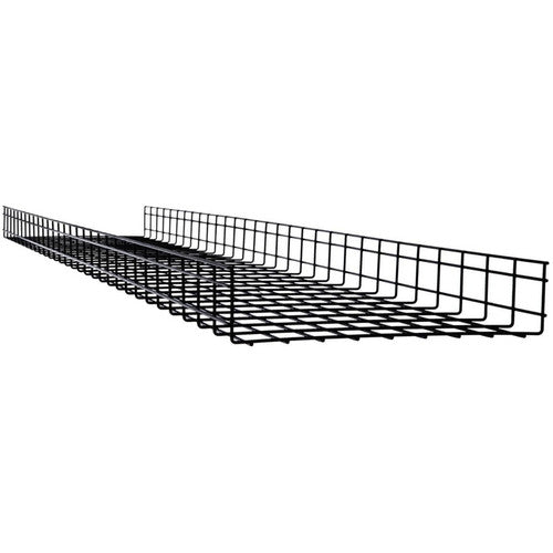 Chemin de câbles en treillis métallique Tripp Lite par Eaton - 450 x 100 x 3 000 mm (18 po x 4 po x 10 pi), paquet de 6 SRWB18410STR6