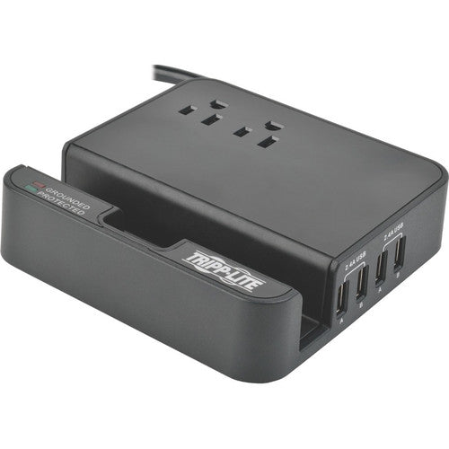 Station de recharge Tripp Lite par Eaton TLP26USBB TLP26USBB