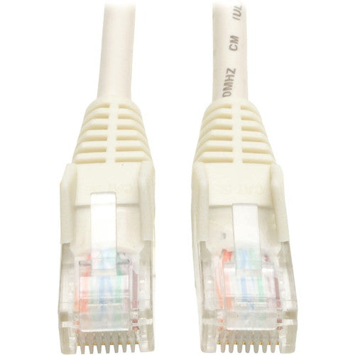 Tripp Lite by Eaton 14-ft. Cat5e 350MHz Snagless Molded Cable (RJ45 M/M) - White N001-014-WH