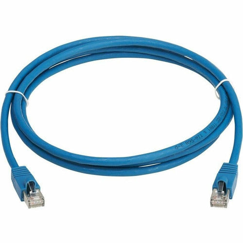 Câble Ethernet Tripp Lite by Eaton Cat8 40G SSTP sans accroc (RJ45 M/M), PoE, LSZH, bleu, 2 m (6,6 pi) N272L-F02M-BL