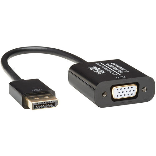 Adaptateur Tripp Lite 6 pouces DisplayPort vers VGA Convertisseur actif DP vers VGA M/F DPort 1.2 6" P134-06N-VGA-V2