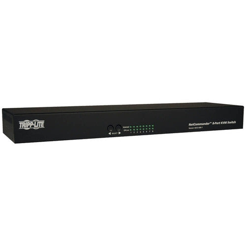 Tripp Lite B072-008-1 8-Port NetCommander Cat5 KVM Switch TAA Compliant - Steel Housing B072-008-1