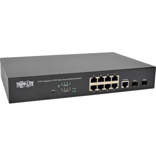 Tripp Lite by Eaton NGS8C2 8-Port Gigabit L2 Web-Smart Managed Network Switch NGS8C2