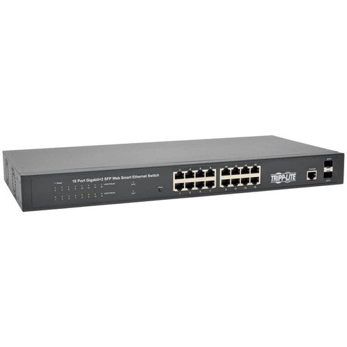 Tripp Lite by Eaton NGS16C2 16-Port Gigabit L2 Web-Smart Managed Network Switch NGS16C2