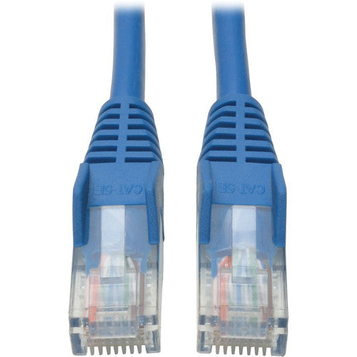 Tripp Lite by Eaton Cat5e Câble de brassage UTP moulé sans accroc 350 MHz (RJ45 M/M), bleu, 35 pi N001-035-BL