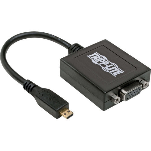 Tripp Lite Micro HDMI to VGA Adapter Converter with Audio Smartphone / Tablet / Ultrabook P131-06N-MICROA