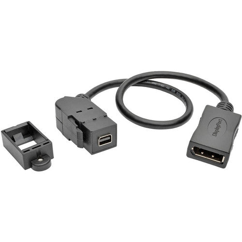 Tripp Lite by Eaton P169-001-KPA-BK Mini DisplayPort/DisplayPort Audio/Video Cable P169-001-KPA-BK