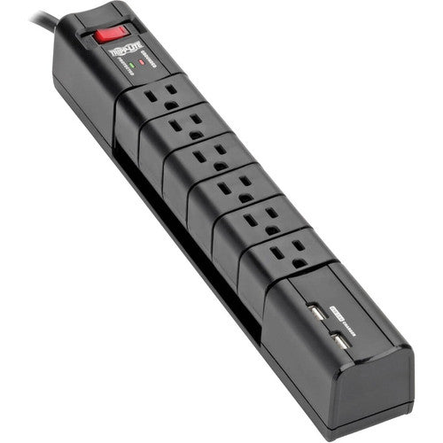 Tripp Lite by Eaton Protect It! TLP608RUSBB Surge Suppressor/Protector TLP608RUSBB