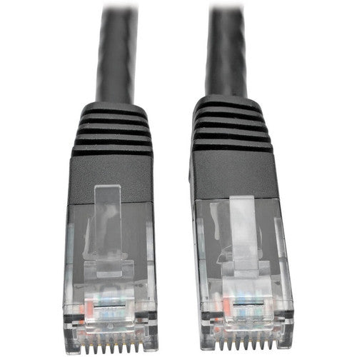 Tripp Lite by Eaton Câble de brassage moulé Gigabit Cat6 (RJ45 M/M), noir, 3 pieds N200-003-BK