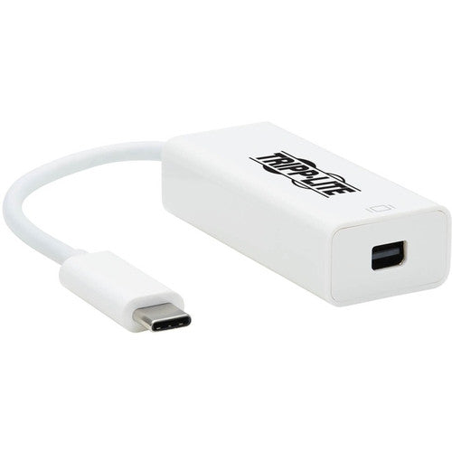 Tripp Lite by Eaton U444-06N-MDP8W USB-C to Mini DisplayPort Adapter Cable, M/F, White, 6 in. U444-06N-MDP8W