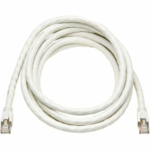 Tripp Lite by Eaton Cat8 40G Snagless SSTP Ethernet Cable (RJ45 M/M), PoE, White, 12 ft. (3.7 m) N272-F12-WH