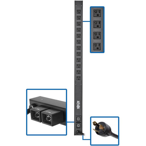 Tripp Lite by Eaton PDUV30-36 12-Outlet PDU PDUV30-36