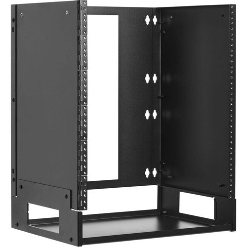 Tripp Lite by Eaton 12U Wall-Mount Bracket with Shelf for Small Switches and Patch Panels, Hinged SRWO12UBRKTSHEL