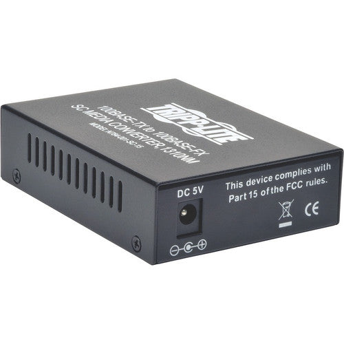 Convertisseur de média monomode Tripp Lite par Eaton 10/100 SC, 15 km, 1310 nm N784-001-SC-15