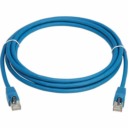 Câble Ethernet Tripp Lite by Eaton Cat8 40G SSTP sans accroc (RJ45 M/M), PoE, LSZH, bleu, 3 m (9,8 pi) N272L-F03M-BL