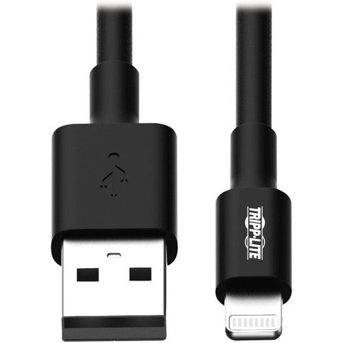 Câble de charge USB/Sync Lightning Tripp Lite 10 pieds pour Apple Iphone / Ipad noir 10' M100-010-BK