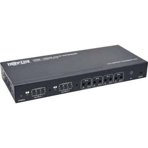 Tripp Lite by Eaton BHDBT-T-SI-4X2 HDBaseT HDMI over Cat5e/6/6a 4x2 Extender Matrix Transmitter BHDBT-T-SI-4X2