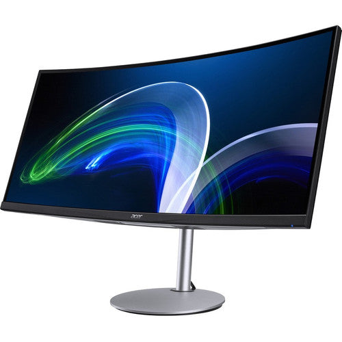 Acer CB342CU 34" Class UW-QHD LED Monitor - 21:9 - Silver UM.CB2AA.004