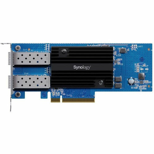 Synology E25G30-F2 Dual-port 25GbE SFP28 add-in card for Synology systems E25G30-F2