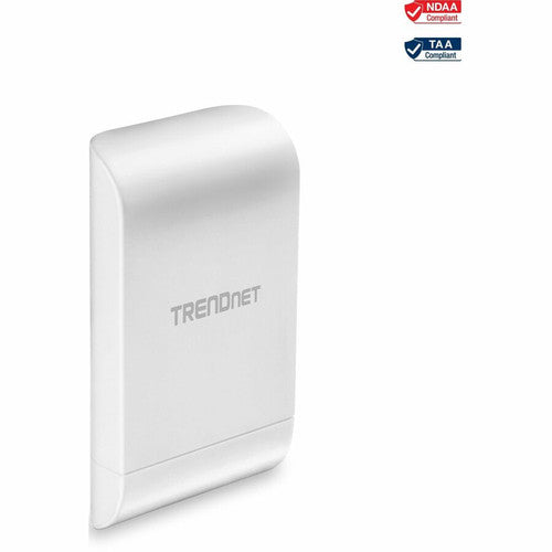 TRENDnet 10dBi Wireless N300 Outdoor PoE Access Point; TEW-740APBO; Point-to-Point (2.4 GHz); Multiple SSID; AP; WDS; Client Bridge; WISP; IPX6 Rated Housing; Built-in 10 dBi Directional Antenna TEW-740APBO