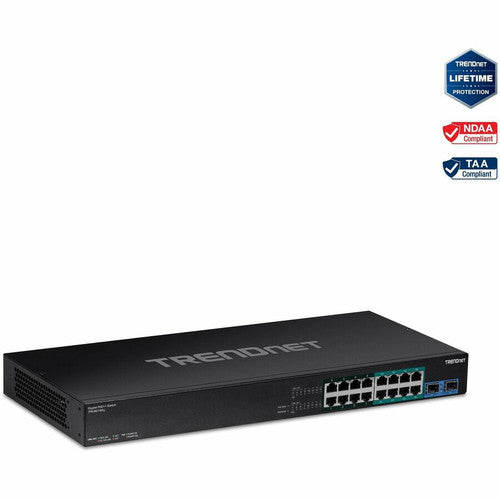 TRENDnet 18-Port Gigabit PoE++ Switch TPE-BG182G