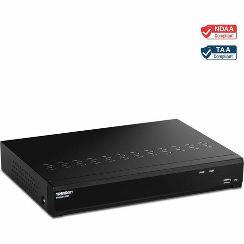 TRENDnet 8-Channel H.265 4K (8MP) PoE NVR TV-NVR1508