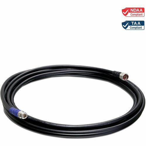 TRENDnet LMR-LW400 Low Loss N-Type Male to N-Type Female Cable, 6m (19.6 ft.), 2.4/5GHz Compatible, TEW-L406 TEW-L406