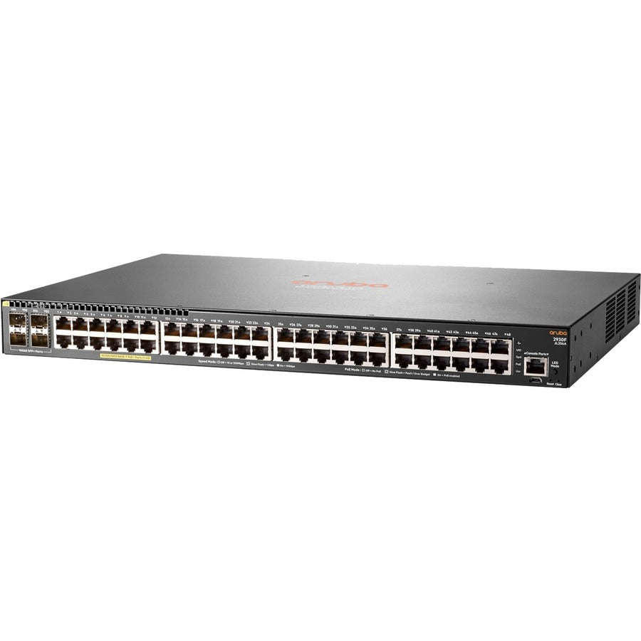 HPE Aruba 2930F 48G PoE+ 4SFP+ Switch JL256A#ABA