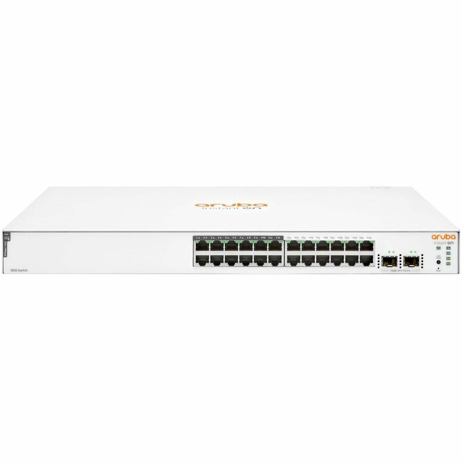 HPE Networking Instant On 1830 24G 12p Class4 PoE 2SFP 195W Switch JL813A#B2B