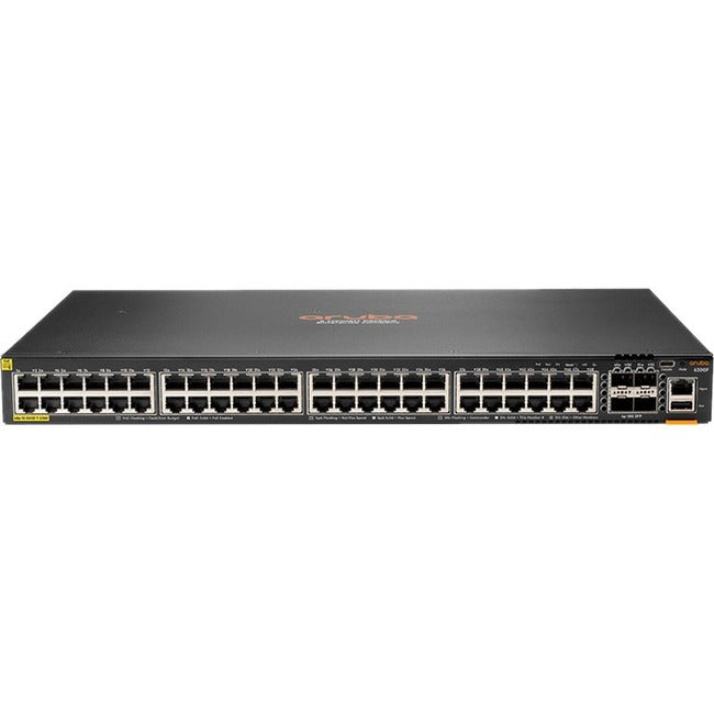 Aruba 6200F 48G Class4 PoE 4SFP+ 370W Switch JL727A#ABA