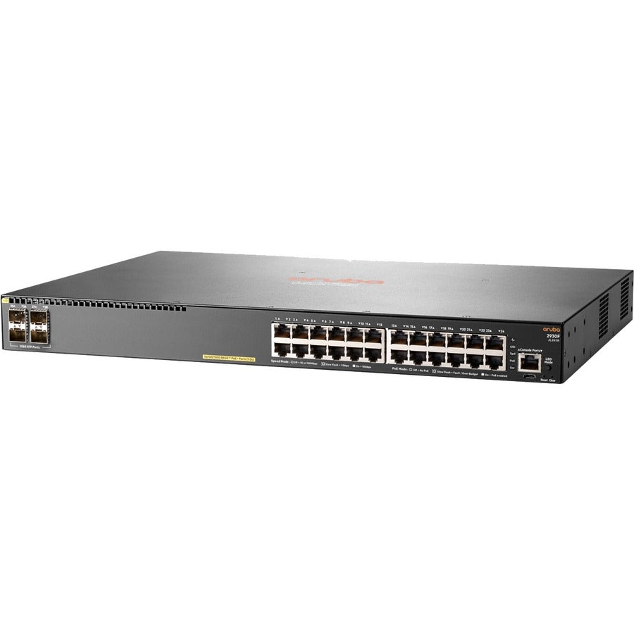 HPE Aruba 2930F 24G PoE+ 4SFP Switch JL261A#ABA