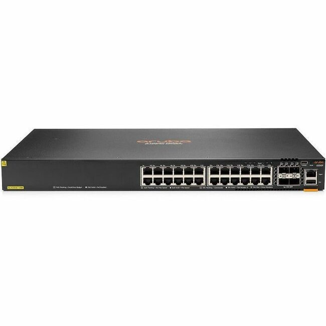 Aruba CX 6200F 24G Class 4 PoE 4SFP+ 370W Switch JL725B#ABA