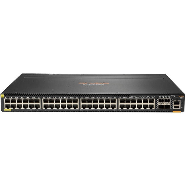 Aruba 6300M 48-port 1GbE Class 4 PoE and 4-port SFP56 Switch JL661A