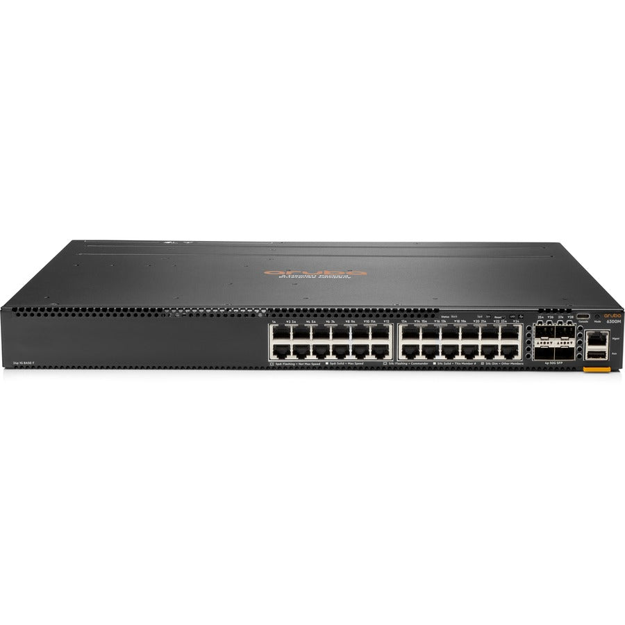 Aruba 24-port 1GbE and 4-port SFP56 Switch JL664A