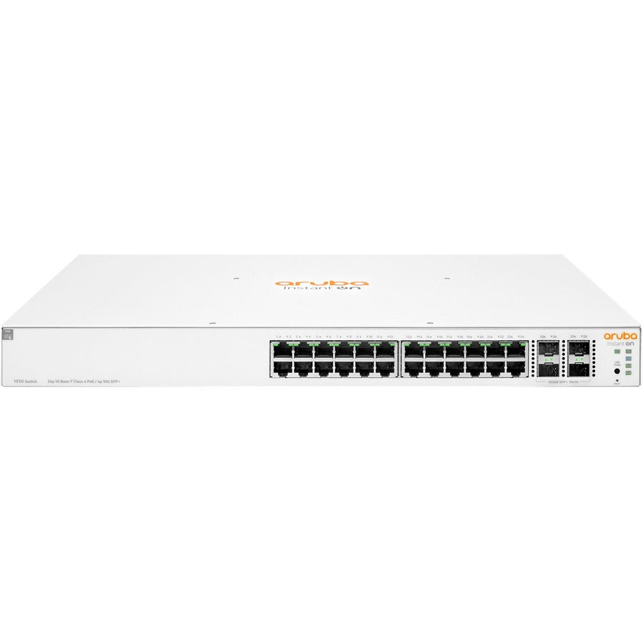 HPE Networking Instant On 1930 24G Class4 PoE 4SFP/SFP+ 370W Switch JL684B#ABA