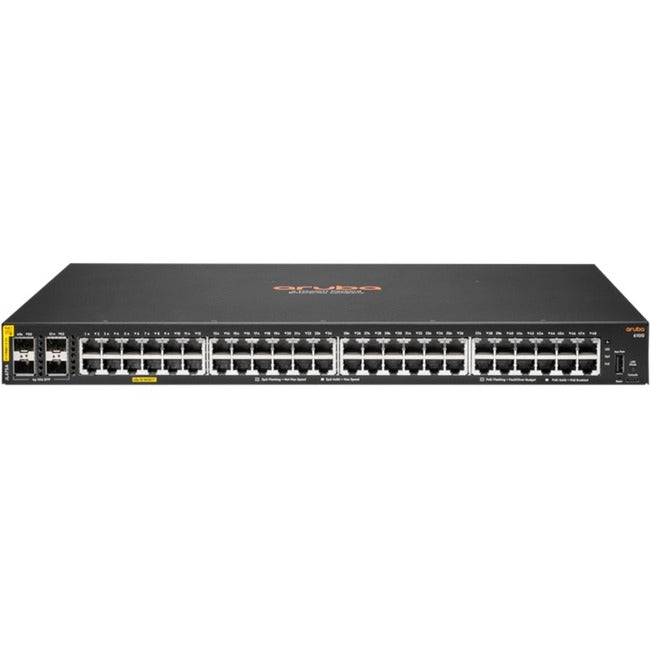 Aruba 6100 48G Class4 PoE 4SFP+ 370W Switch JL675A#B2B