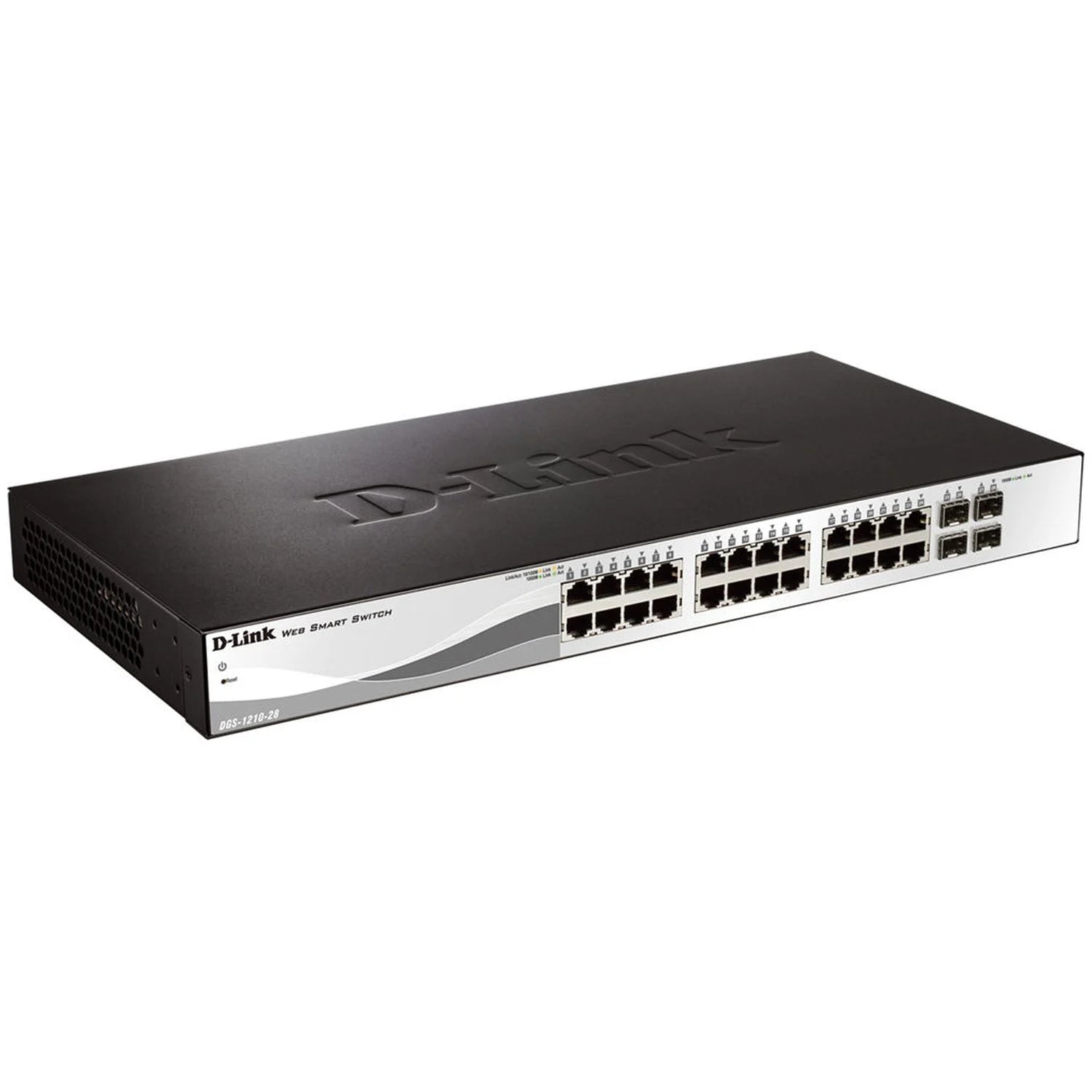 D-Link 28-Port Layer 2 Smart Managed Gigabit PoE Switch DGS-1210-28MP