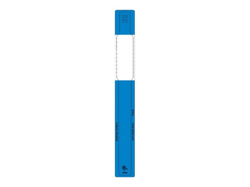 Zebra Z-Band UltraSoft Wristband Cartridge Kit (Blue) 10015355-2K