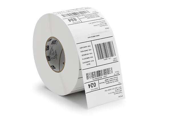 Zebra Label Paper 4 x 3in Direct Thermal Zebra Z-Perform 1000D 0.75 in core LD-R6AO5B