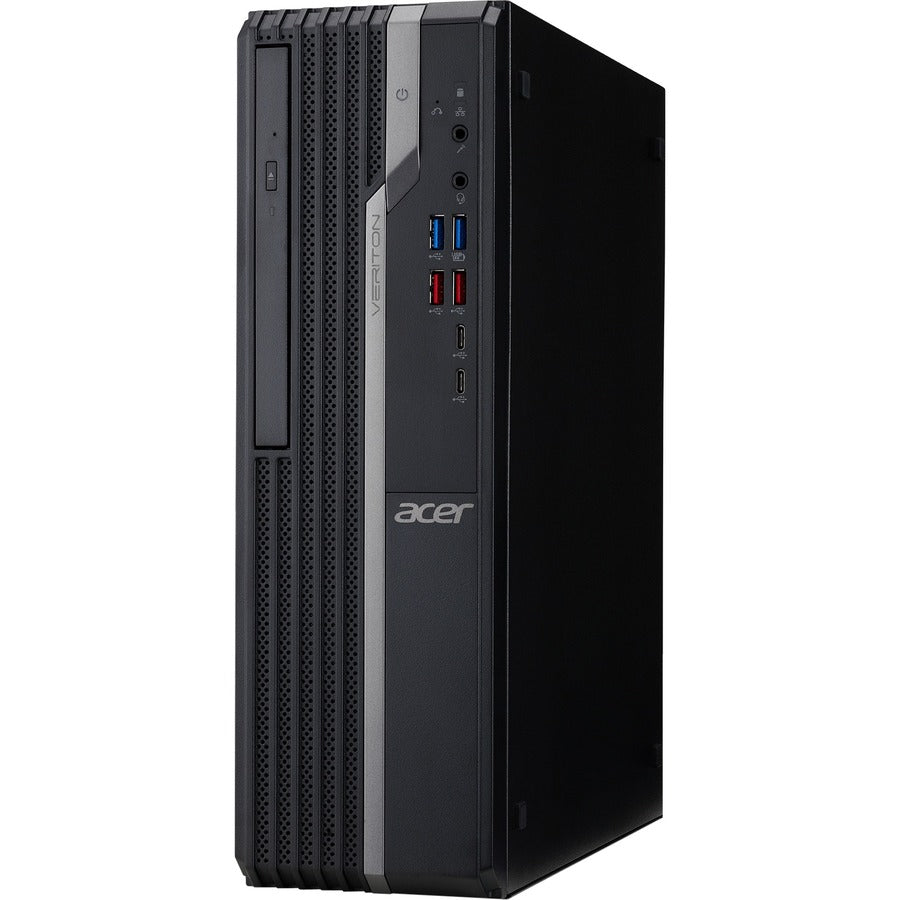 Acer Veriton X4660G VX4660G-I3810H2 Desktop Computer - Intel Core i3 8th Gen i3-8100 - 8 GB - 1 TB HDD - Black UD.P02AA.03C