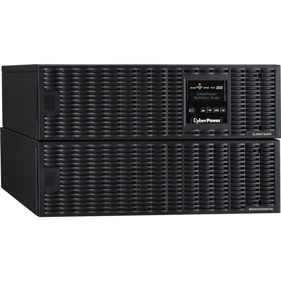 CyberPower Smart App Online OL8000RT3U 8000VA 200-240V Pure Sine Wave LCD Rack/Tower UPS OL8000RT3U