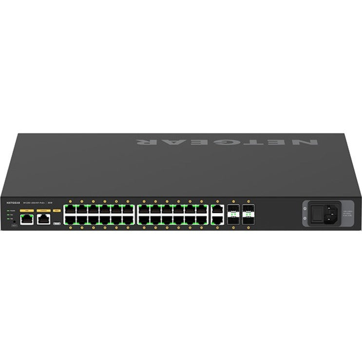 Netgear M4250-26G4XF-PoE+ Commutateur géré par ligne AV GSM4230PX-100NAS