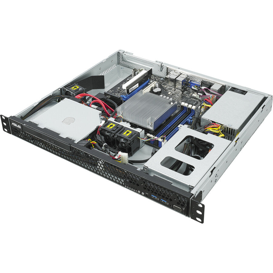 Asus RS100-E10-PI2 Barebone System - 1U Rack-mountable - Socket H4 LGA-1151 - 1 x Processor Support RS100-E10-PI2