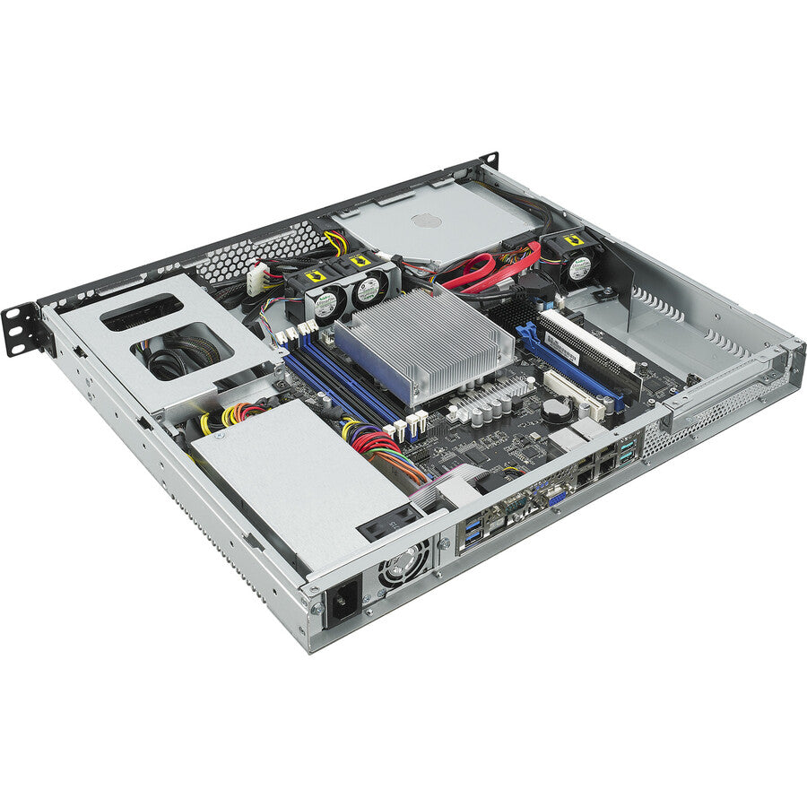 Asus RS100-E10-PI2 Barebone System - 1U Rack-mountable - Socket H4 LGA-1151 - 1 x Processor Support RS100-E10-PI2