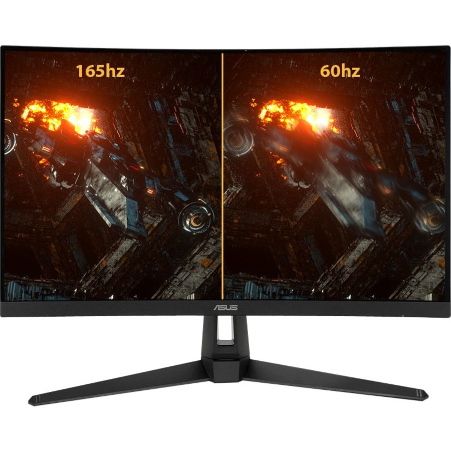 Asus VG27WQ1B 27" Class WQHD Curved Screen Gaming LCD Monitor - 16:9 VG27WQ1B