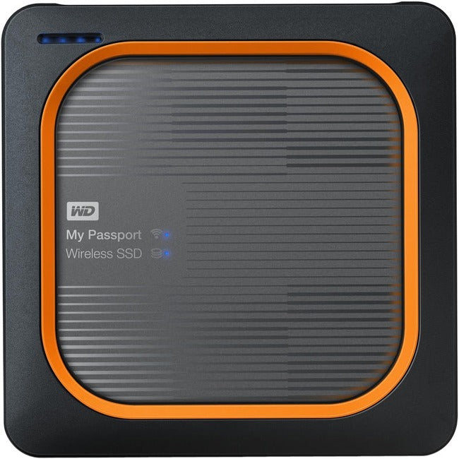 WD My Passport Wireless WDBAMJ2500AGY-NESN 250 GB Portable Network Solid State Drive - External WDBAMJ2500AGY-NESN