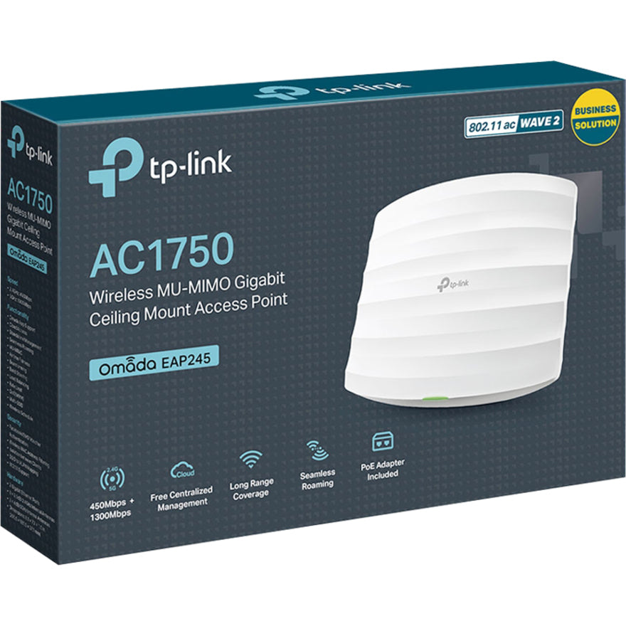 TP-Link Omada EAP245 V3 Dual Band IEEE 802.11ac 1.71 Gbit/s Wireless Access Point - Outdoor EAP245 V3