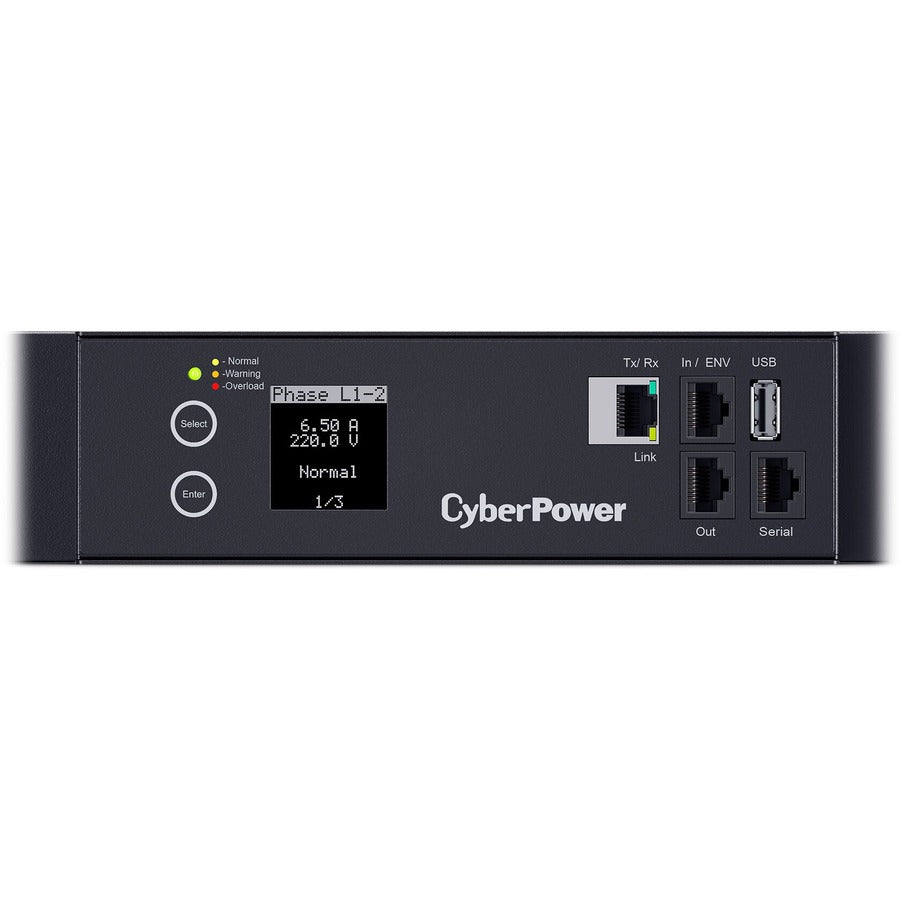 CyberPower PDU33110 PDU surveillé 3 phases 200 - 240 VAC 60A PDU33110