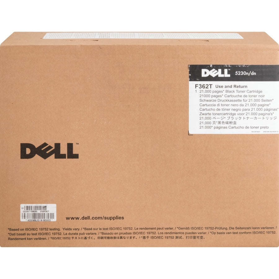 Dell F362T Original Toner Cartridge - Black F362T